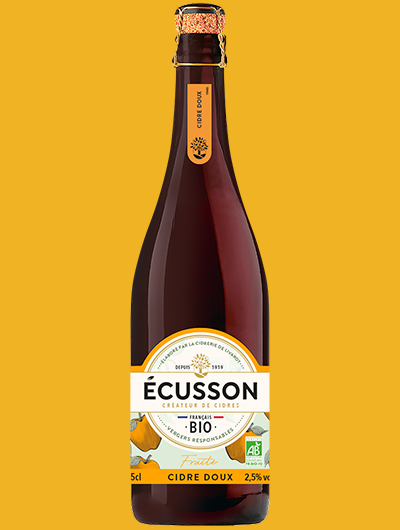 cidre brut bio from Ecusson - CiderExpert